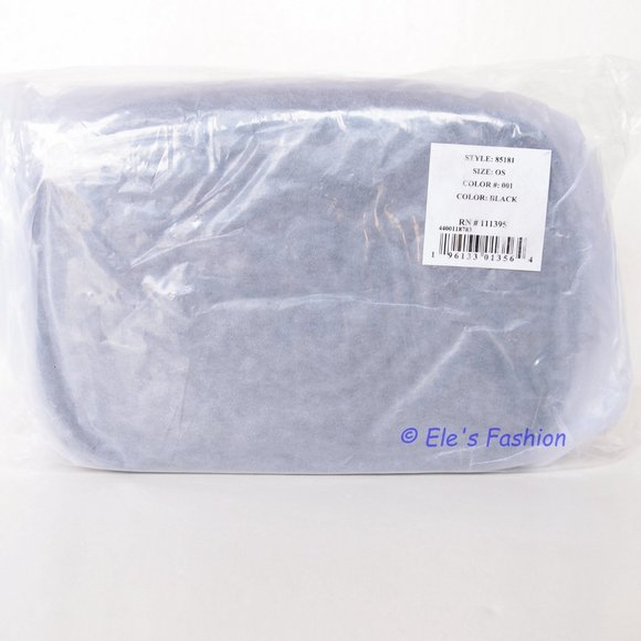 ❤️ NWT Tory Burch Perry Bombe Mini Puffy Leather Crossbody Bag BLACK Authentic - Picture 3 of 14